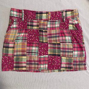 RED CAMEL cute patchwork skirt